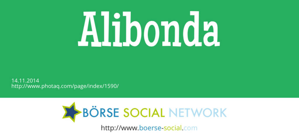 Alibaba bringt Dollar-Bond (14.11.2014) 