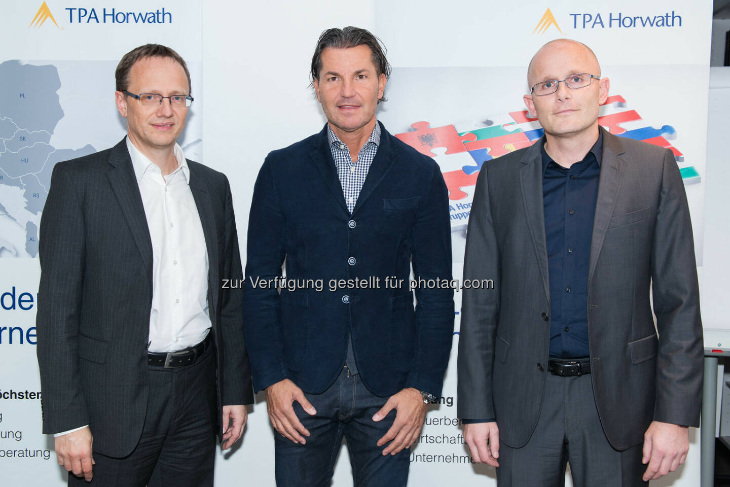 Leopold Brunner, Gerlad Baumgartner und Christoph Harrer - TPA Horwath Wirtschaftstreuhand und Steuerberatung GmbH: TPA Horwath präsentiert: Gerald Baumgartner über Motivation und mentale Stärke im Spitzensport (Bild: Fotostudio Kraus=www.foto-kraus.at)