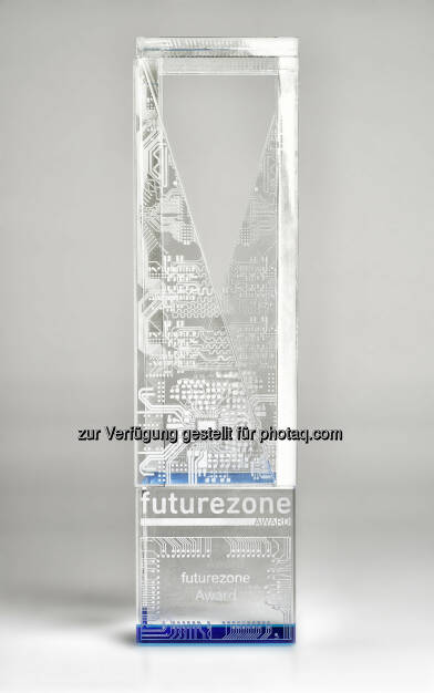 futurezone award. Die Trophäe by AT&S (15.11.2014) 
