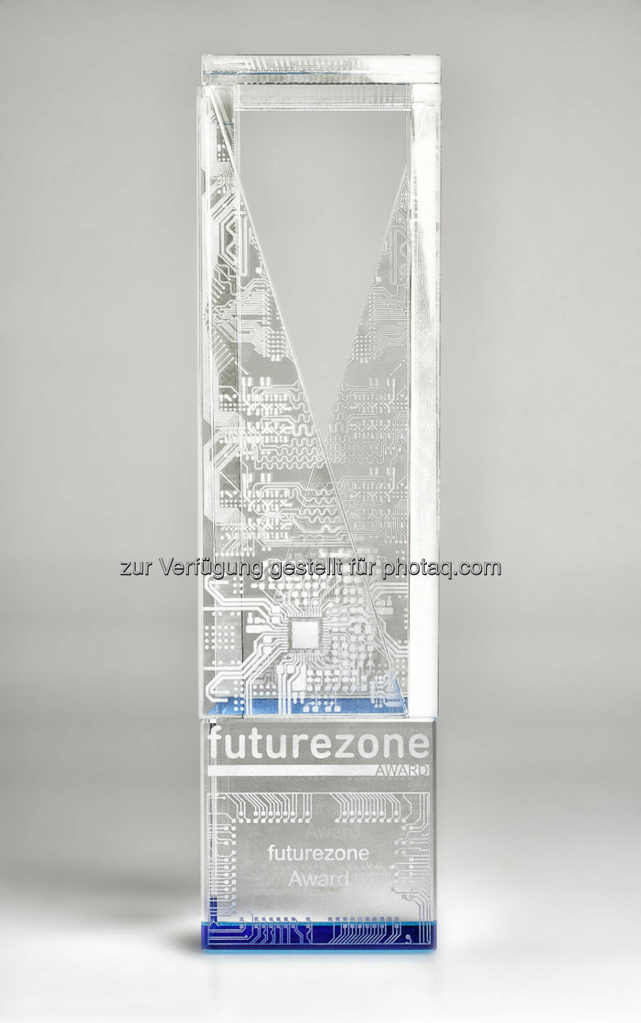 futurezone award. Die Trophäe by AT&S