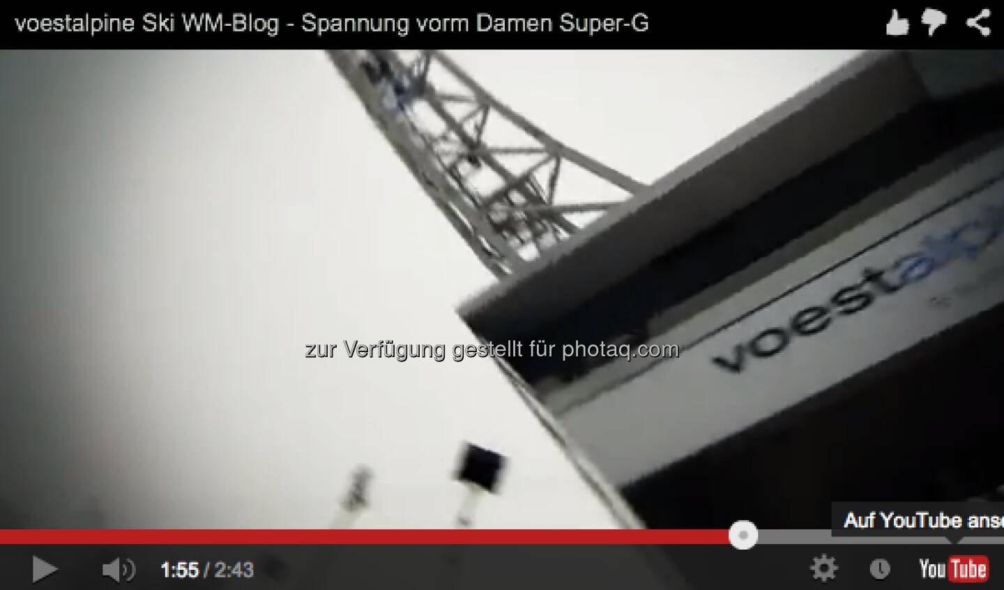 Video vor dem Damen Super G http://voestalpine-wm-blog.at/2013/02/05/voestalpine-ski-wm-blog-spannung-vorm-damen-super-g/#.UREkio7aK_Q