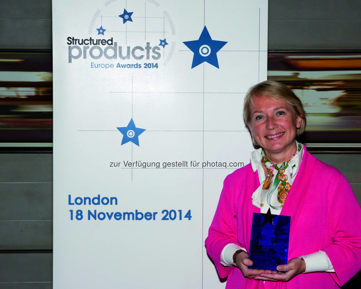 Heike Arbter, Head of Structured Products RCB; gewinnt mit ihrem Haus den Structured Products Europe Award