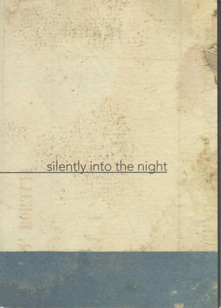 Katrien de Blauwer - I do not want to disappear silently into the night, Avarie 2014, Cover - http://josefchladek.com/book/katrien_de_blauwer_-_i_do_not_want_to_disappear_silently_into_the_night, © (c) josefchladek.com (26.11.2014) 