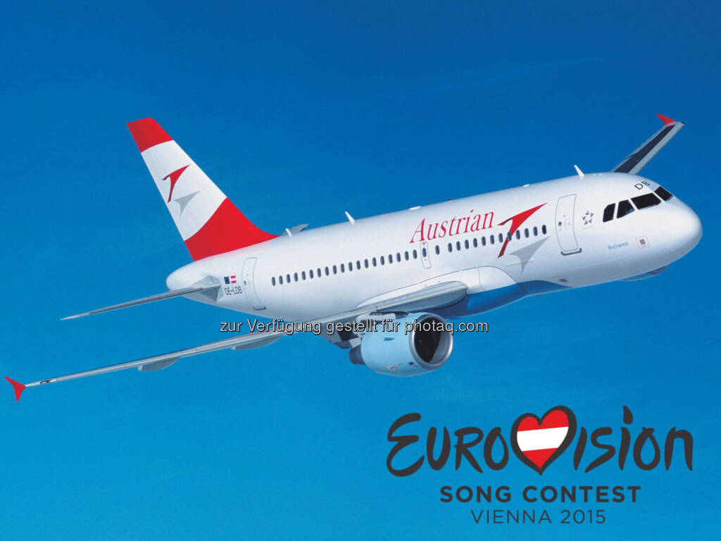 Austrian Airlines hebt 2015 als offizielle Fluglinie des Eurovision Song Contest ab., © Aussender (28.11.2014) 