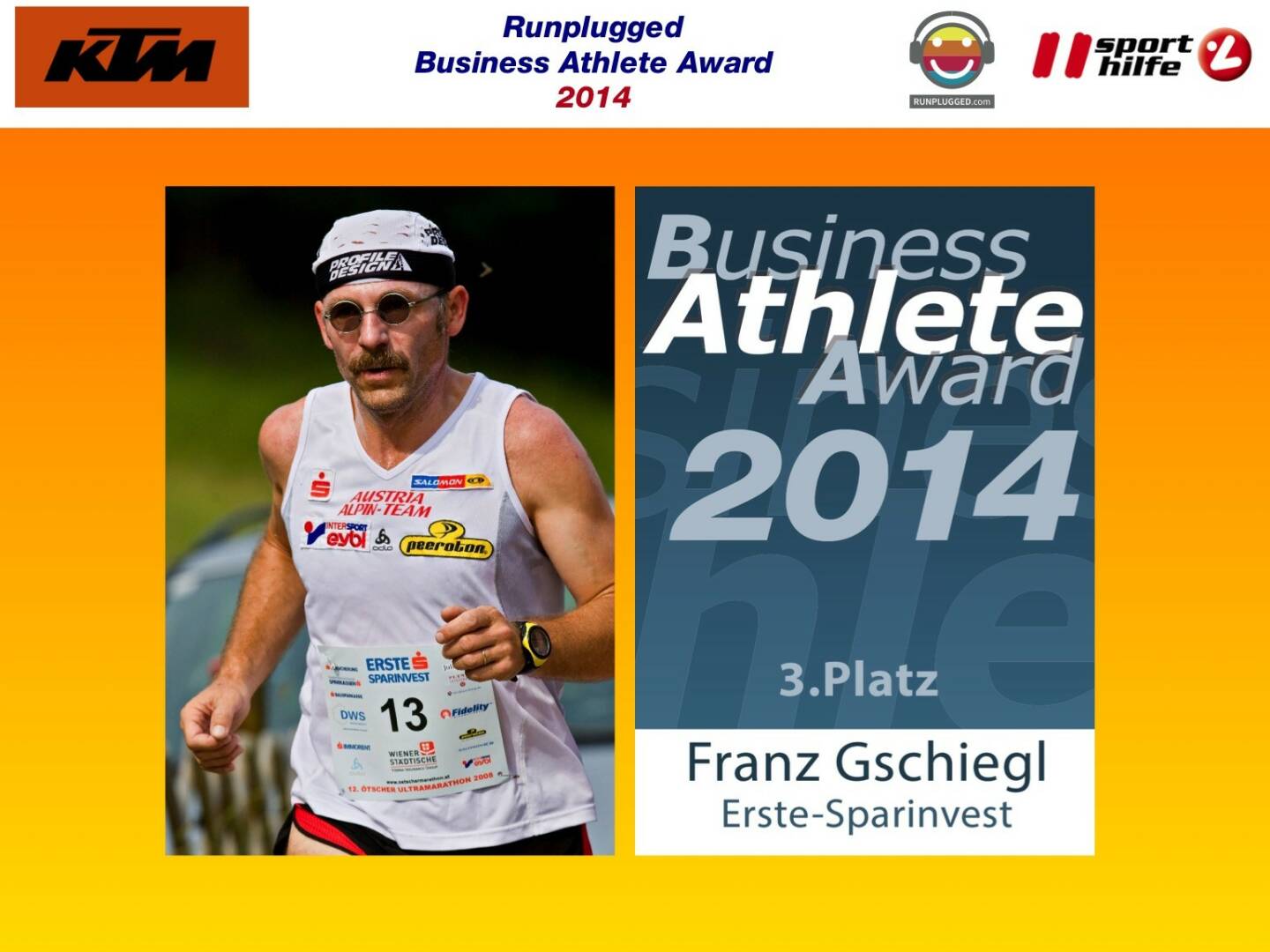 3. Platz Franz Gschiegl