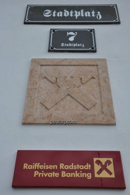 Private Banking Raiffeisenbank Radstadt, © finanztmarktfoto.at (08.02.2013)