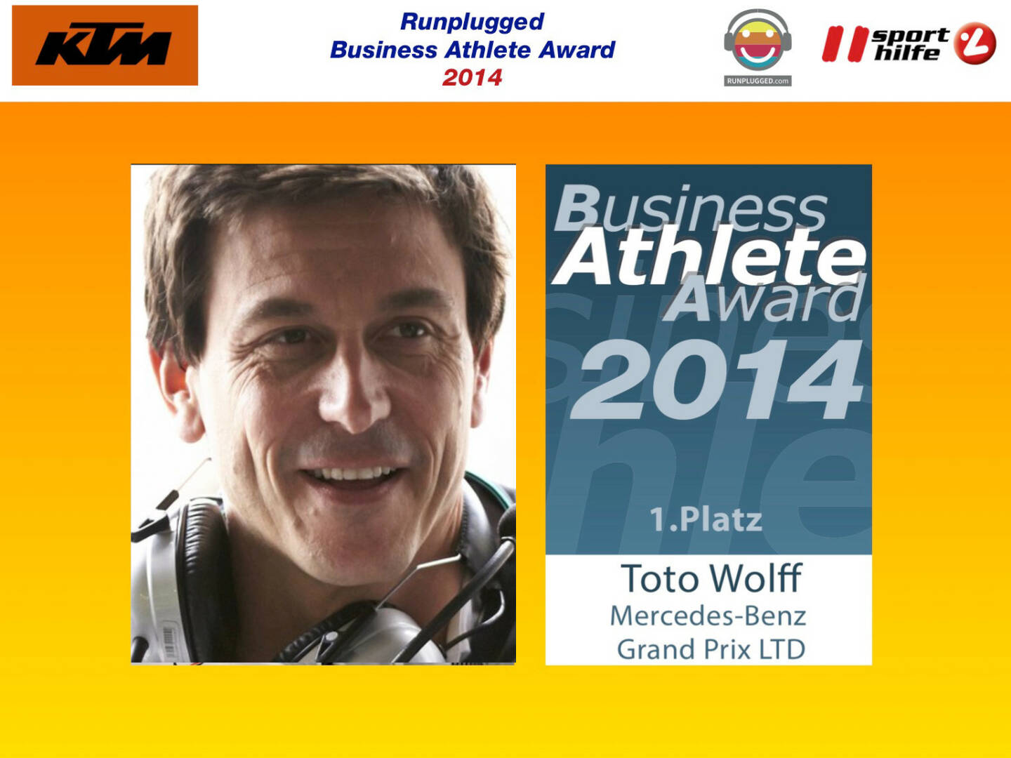 1. Platz Toto Wolff