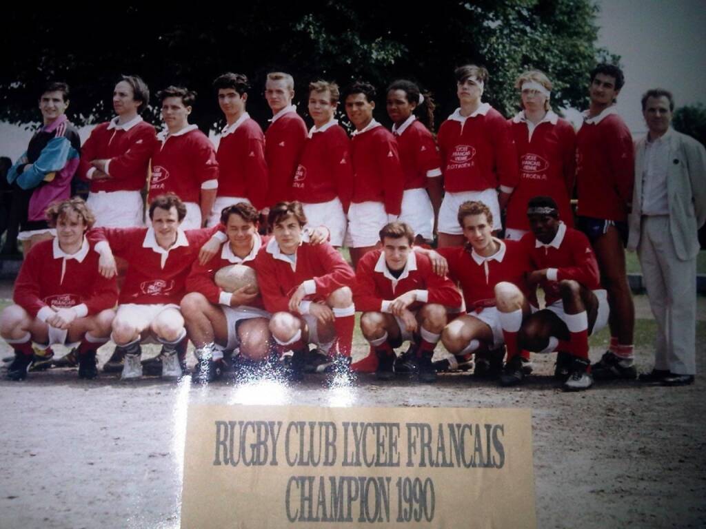 Rugby Club Lycee 1990 Toto Wolff, Rene Berger (02.12.2014) 