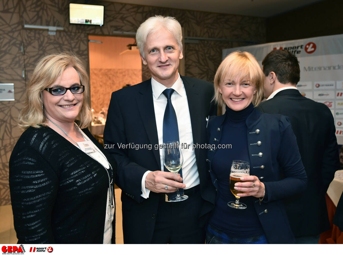 Silvia Carlsson, Zsolt Kovacs und Emese Doerfler-Antal. (Photo: GEPA pictures/ Martin Hoermandinger)