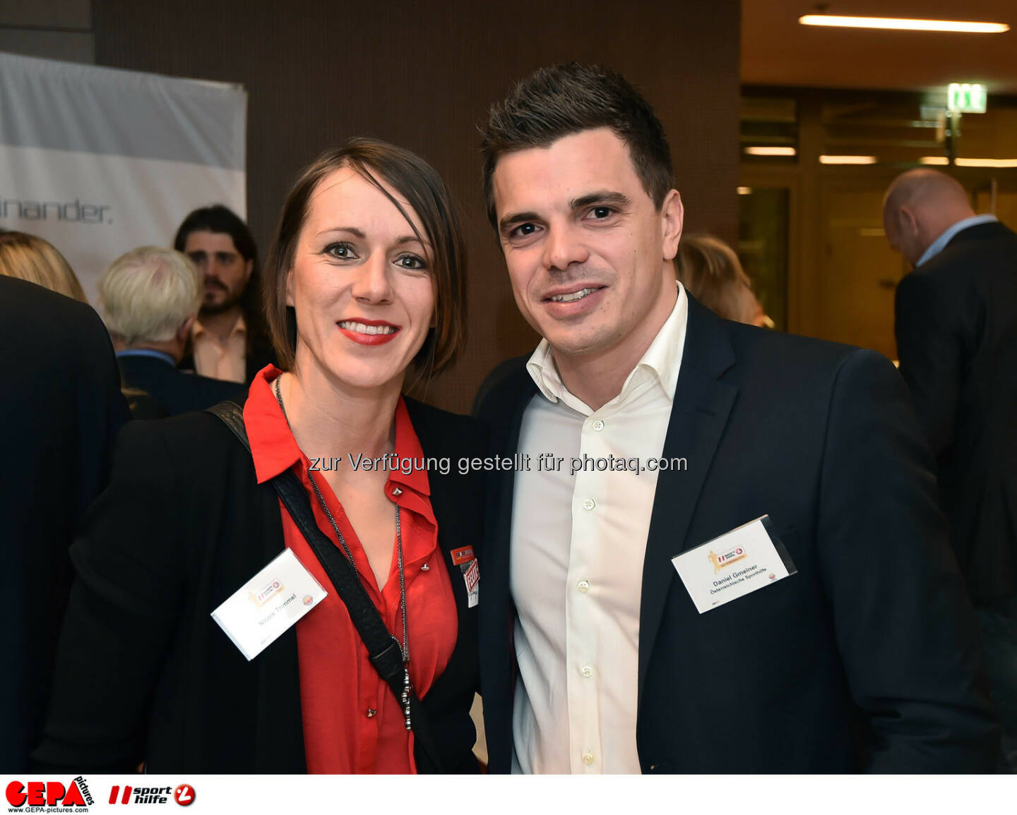 Nicole Trimmel und Daniel Gmeiner. (Photo: GEPA pictures/ Martin Hoermandinger)