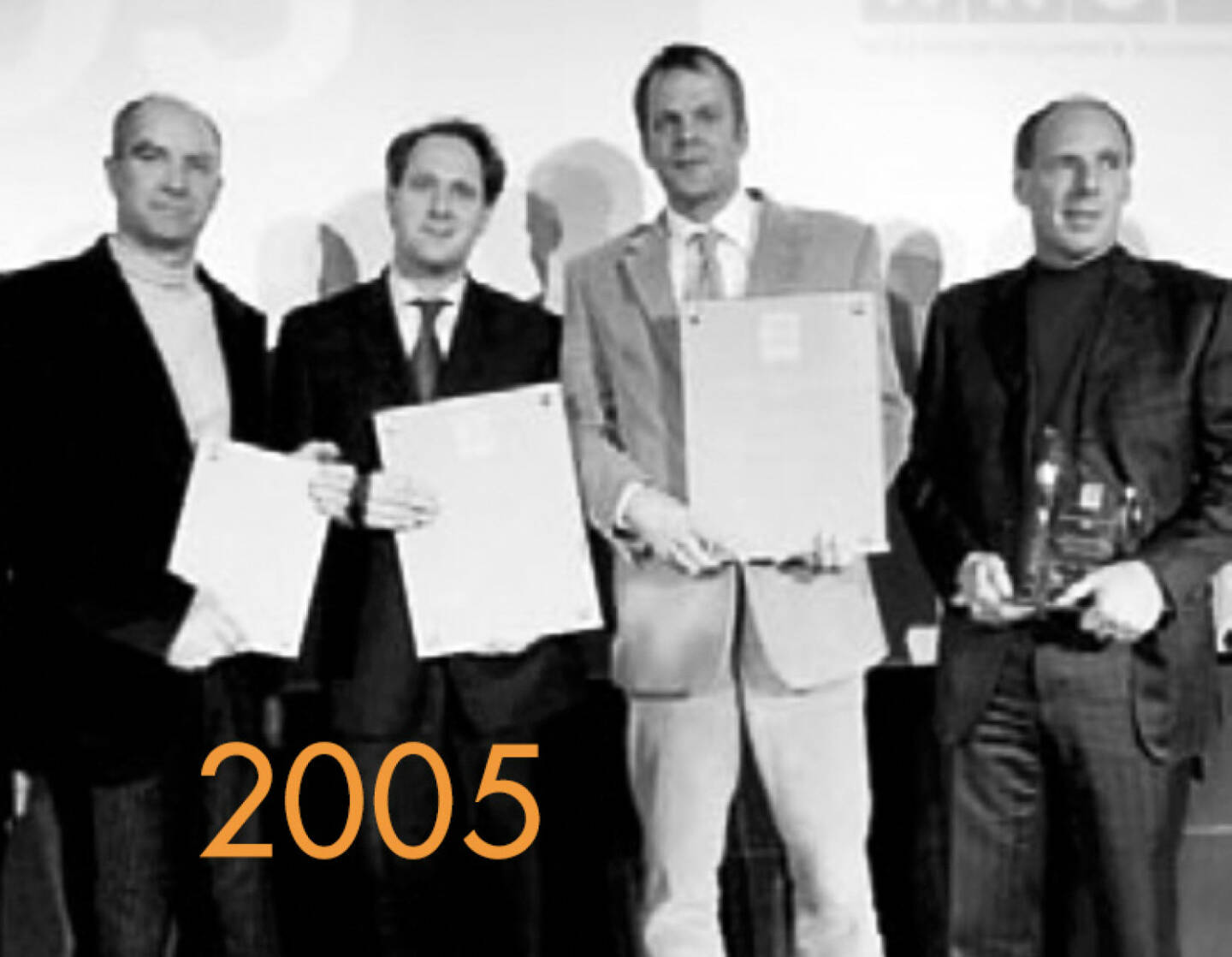 2005: Roland  Königshofer, Toni Kampelmühler, Norbert Teufelberger, Harti Weirather