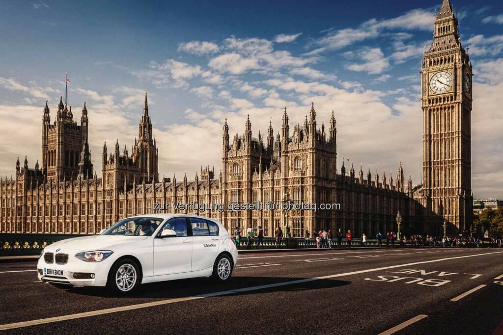 DriveNow kommt nach London – BMW i3 wird 2015 Teil der Flotte. Carsharing Angebot wächst weiter international. Rund 25 zusätzliche Standorte sind in Planung., © Aussendung (05.12.2014) 