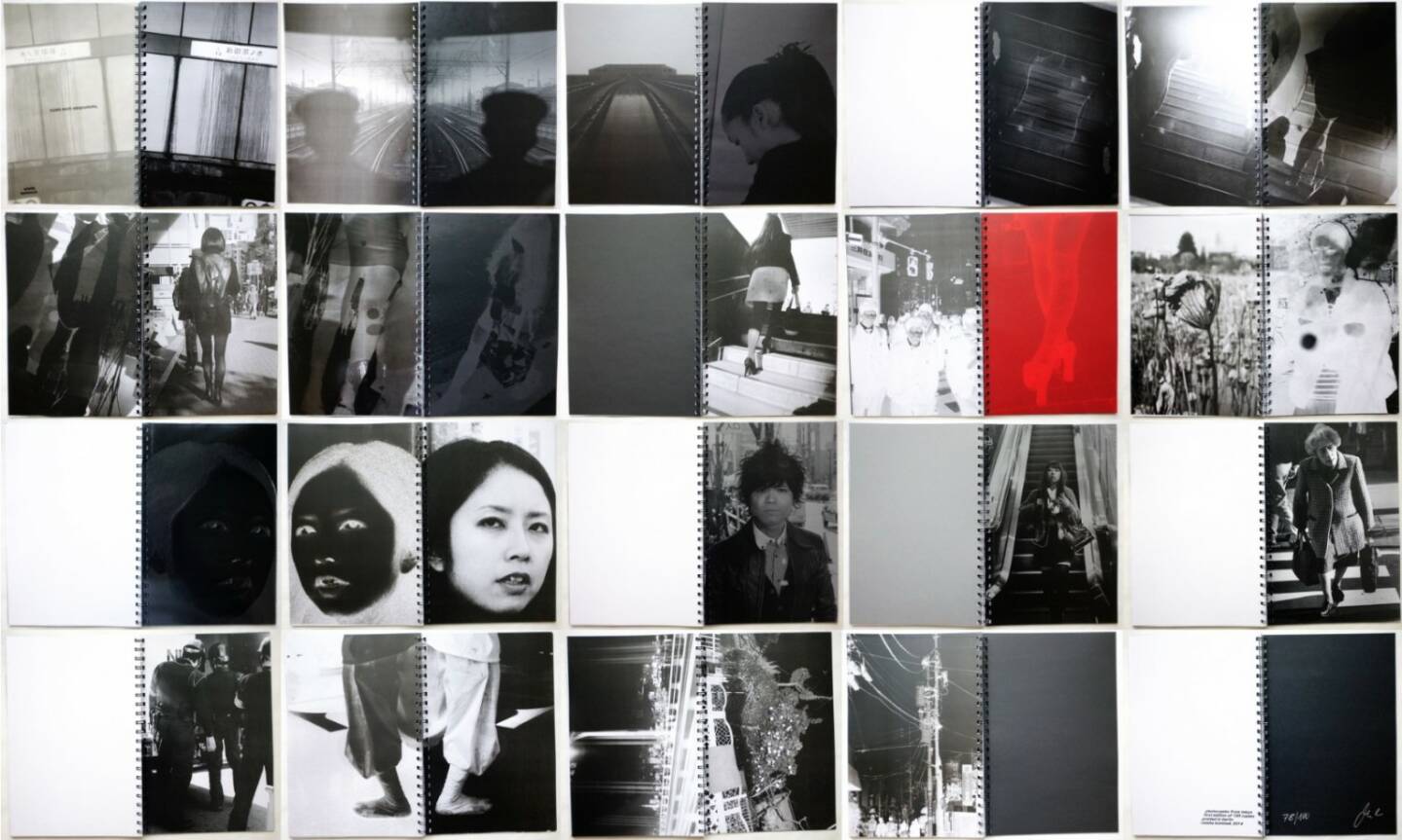 Misha Kominek - Photocopies from Tokyo, Kominek Gallery 2014, Beispielseiten, sample spreads - http://josefchladek.com/book/misha_kominek_-_photocopies_from_tokyo