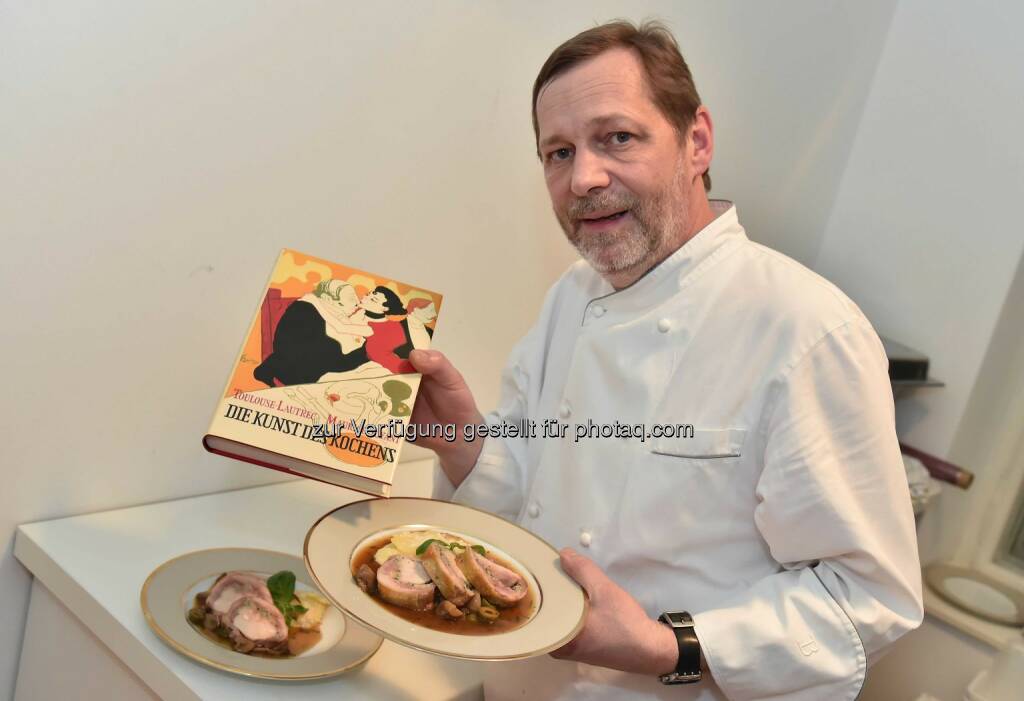 Christian Petz inszeniert Henri de Toulouse-Lautrec kulinarisch bei Artcurial Wien., © Aussender (15.12.2014) 