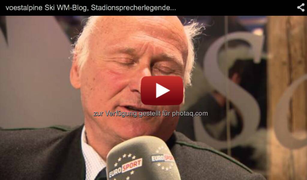 Stadionsprecherlegende Michael Horn im Interview http://voestalpine-wm-blog.at/2013/02/09/die-stimme-zur-stimmung-michael-horn/#.URZei47aK_Q, © <a href=