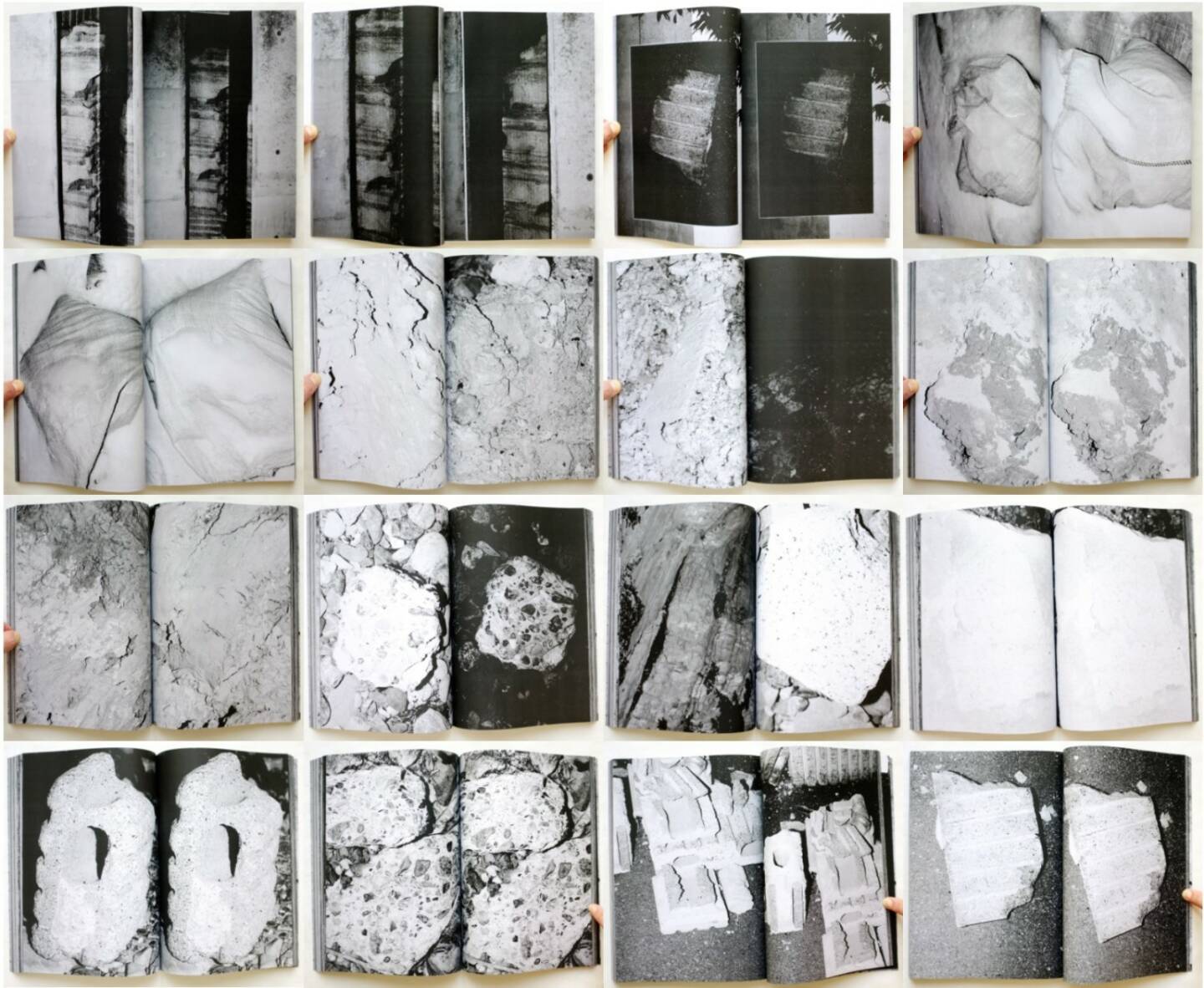 Hiroshi Takizawa - étude II The Concrete Is On My Mind, Self published 2014, Beispielseiten, sample spreads - http://josefchladek.com/book/hiroshi_takizawa_-_etude_ii_コンクリートイズオンマイマインド_the_concrete_is_on_my_mind