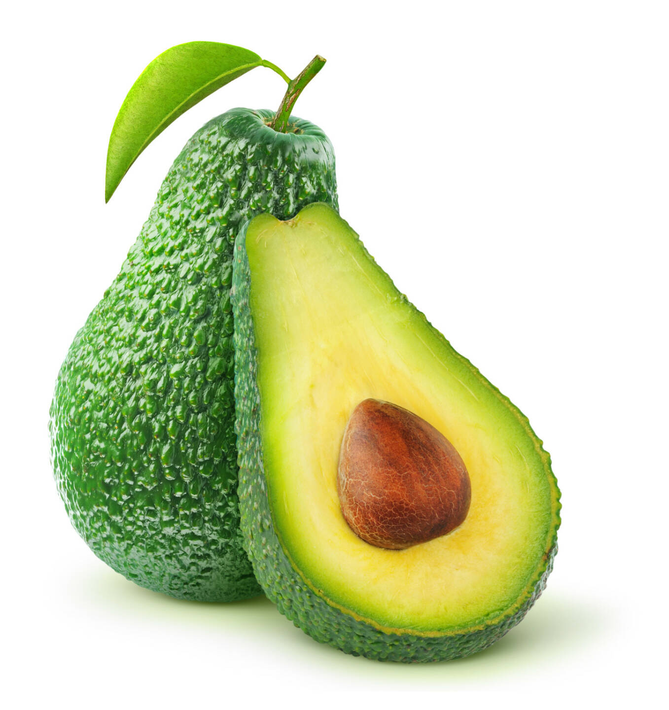 Avocado, Kern, http://www.shutterstock.com/de/pic-153176222/stock-photo-fresh-avocado-isolated-on-white.html