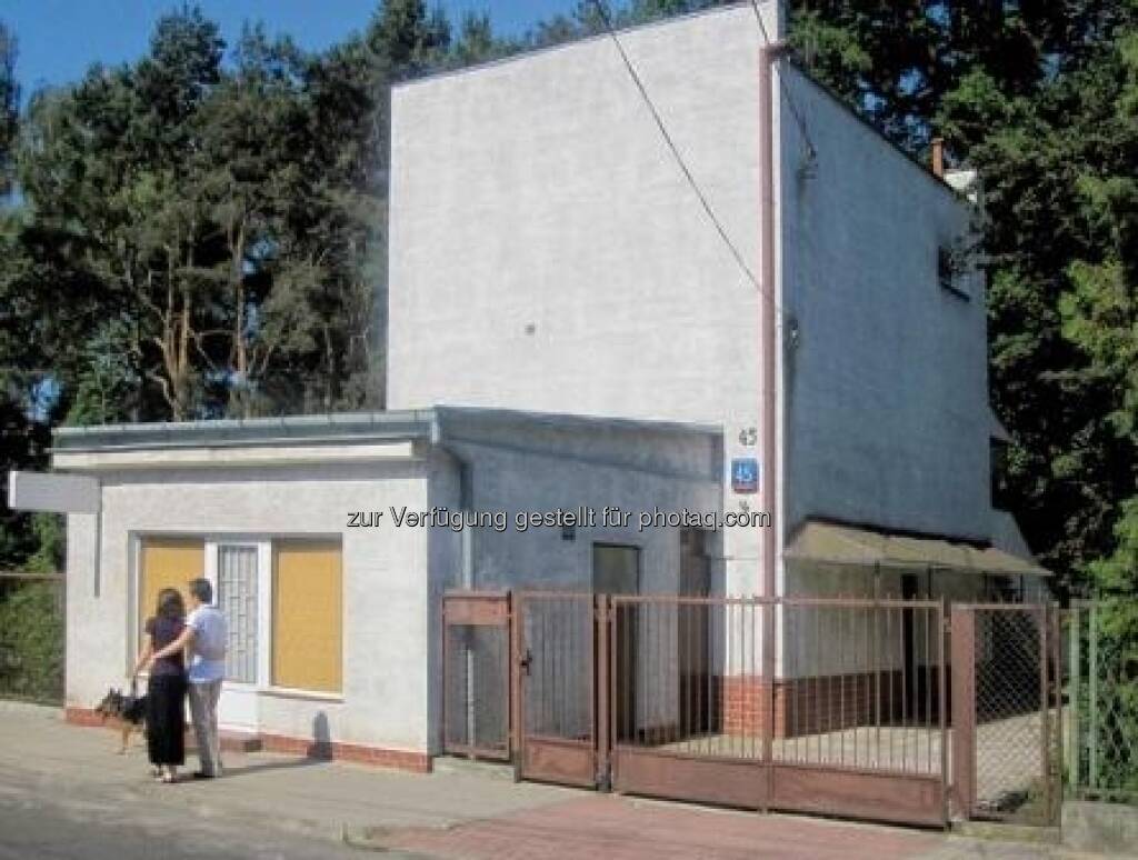 Weißer Kubus, Haus für seine Eltern, Warschau, um 1934, Foto: Tadeusz Barucki, Warschau , © (VIG beigestellt) (09.02.2013)