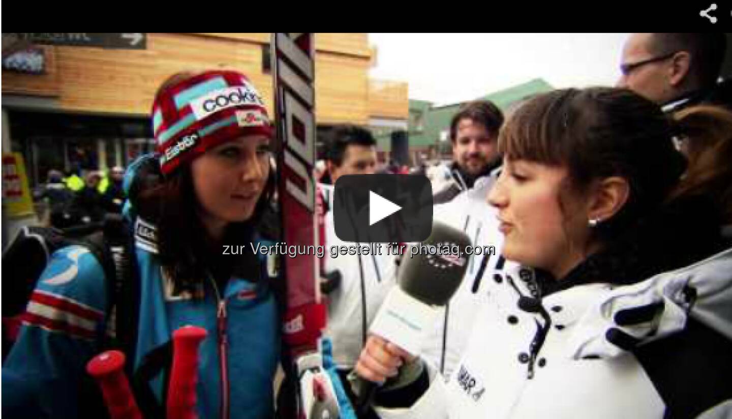 Cornelia Hütter, eines der jungen Nachwuchstalente aus dem österreichischen Skiteam geht bei der Damen-Abfahrt als Vorläuferin an den Start http://voestalpine-wm-blog.at/2013/02/09/vorlauferin-bei-der-damen-abfahrt-conny-hutter/#.URdZAo7aK_Q