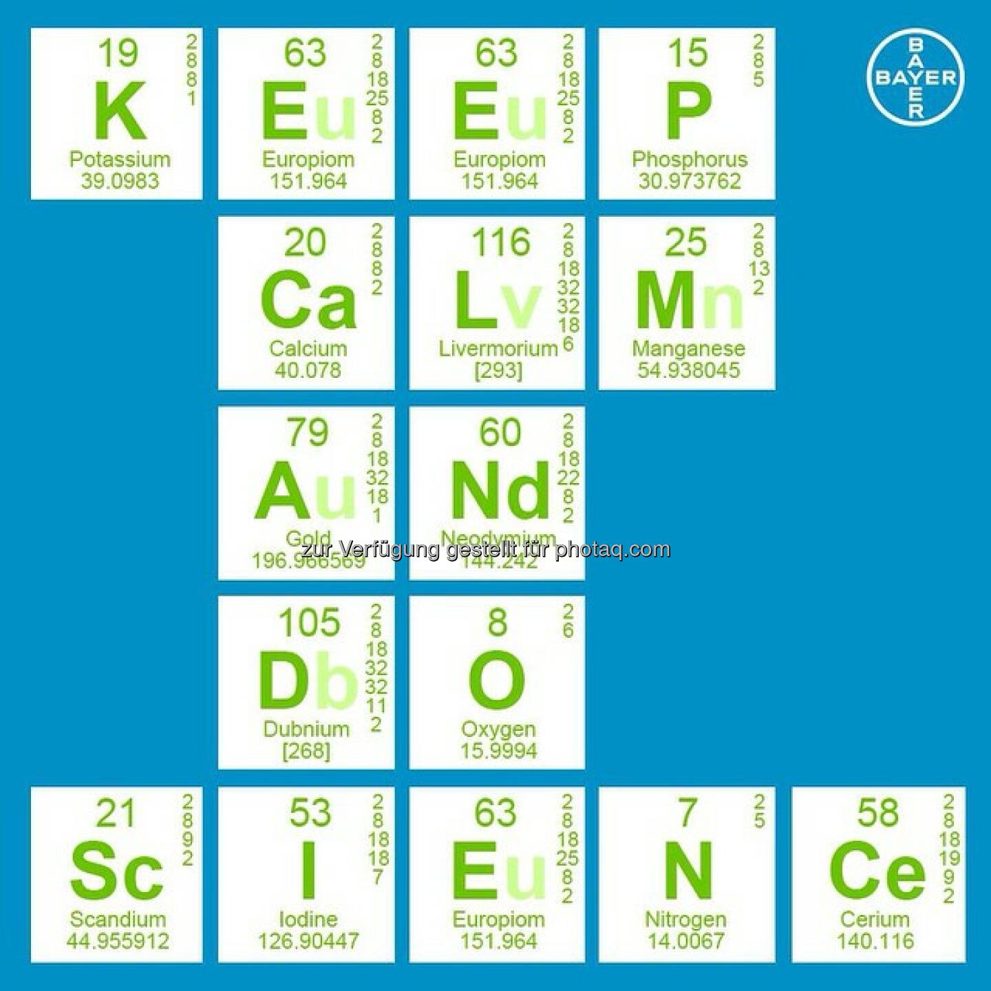 Bayer: Keep #calm and do #Science  Source: http://facebook.com/Bayer