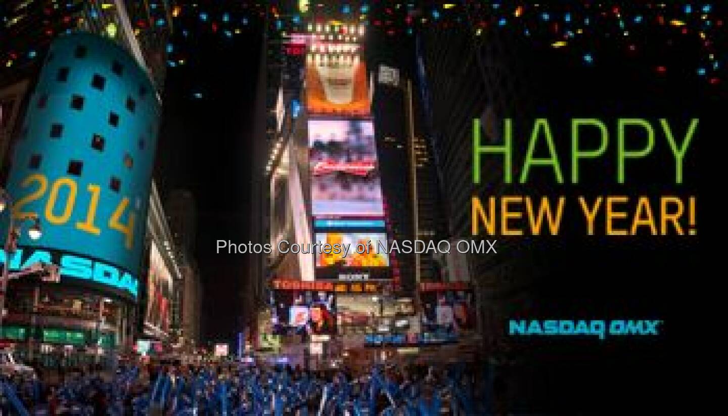 Here’s a favorite post of ours from the past: Happy New Year! Wishing everyone a wonderful 2014 from NASDAQ OMX! #dreamBig
#ThrowbackThursday powered by https://sumall.com/facebook  Source: http://facebook.com/NASDAQ