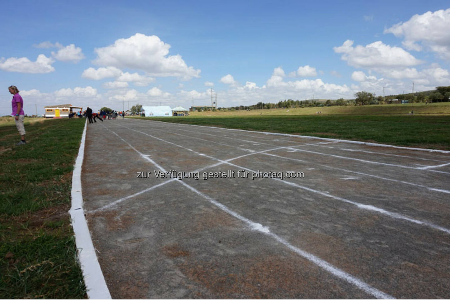 Eröffnung des Run2gether- Kiambogo Primary School – Stadium, Laufbahn