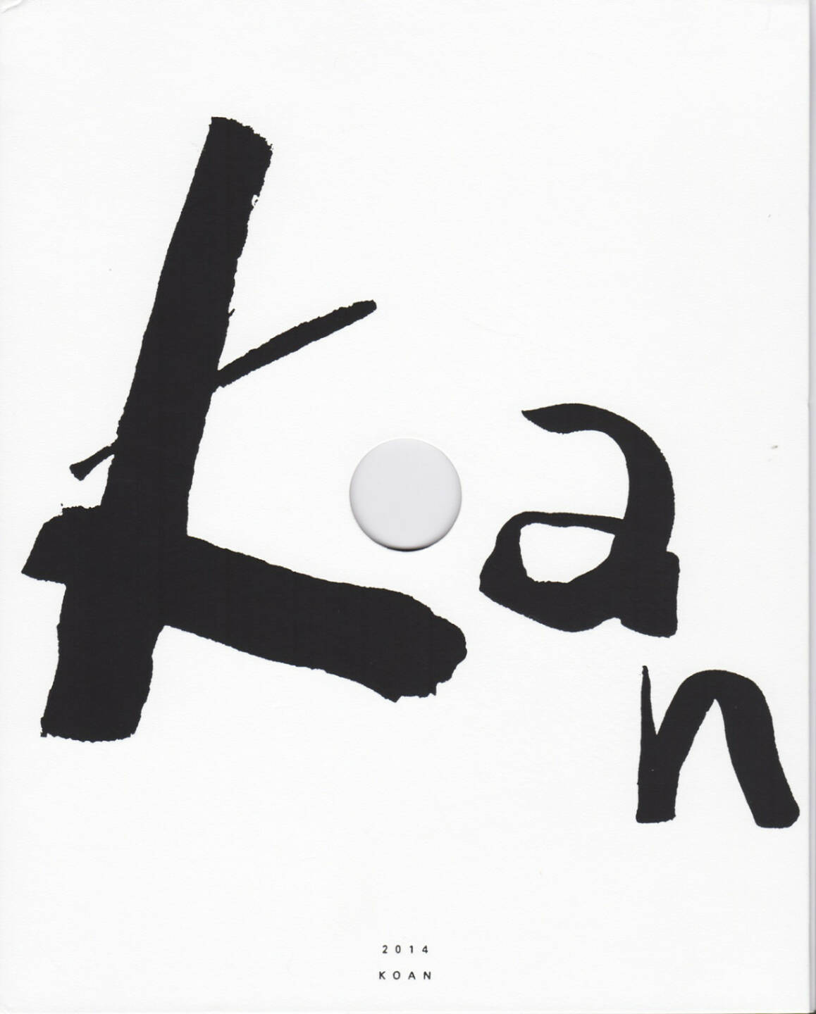 Xiaoyi Chen - Koan, PJB Editions 2014, Cover - http://josefchladek.com/book/xiaoyi_chen_-_koan