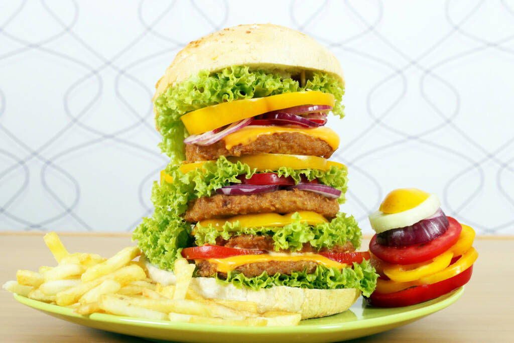 Burger, Hamburger, XXL, groß, gross, Grösse, Größe, supersize, Riesenburger, © www.shutterstock.com (12.01.2015) 