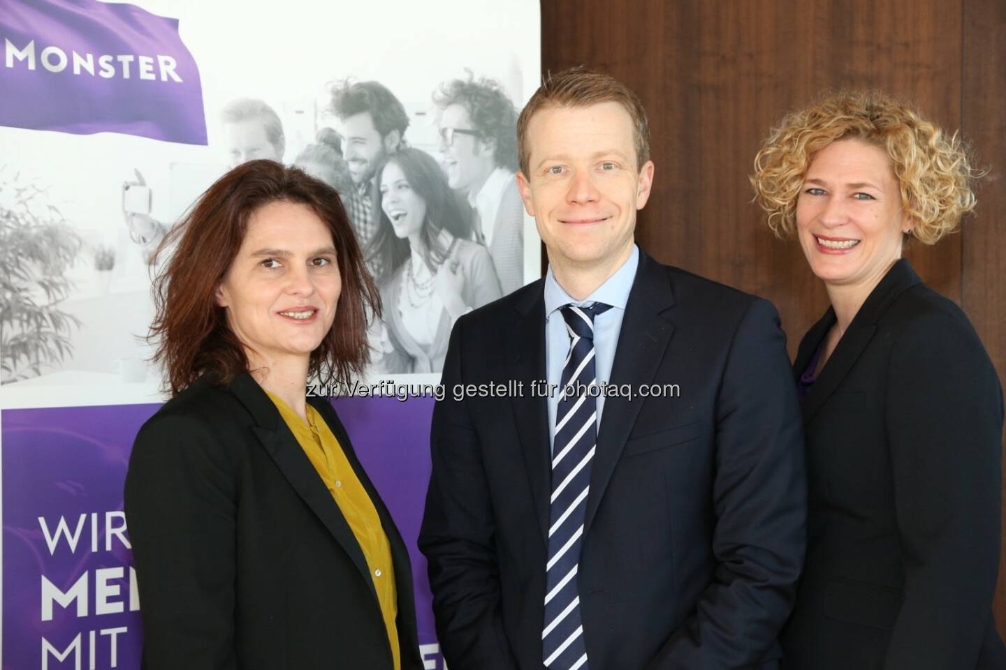 Romana Hausleitner (BMD Systemhaus GmbH), Paul Eiselsberg (Senior Research Director IMAS International), Barbara Riedl-Wiesinger (Monster Worldwide Austria GmbH): Monster Worldwide Austria GmbH: Monster Jobwechsler Studie 2015/1: Ein Fünftel denkt über einen Jobwechsel nach