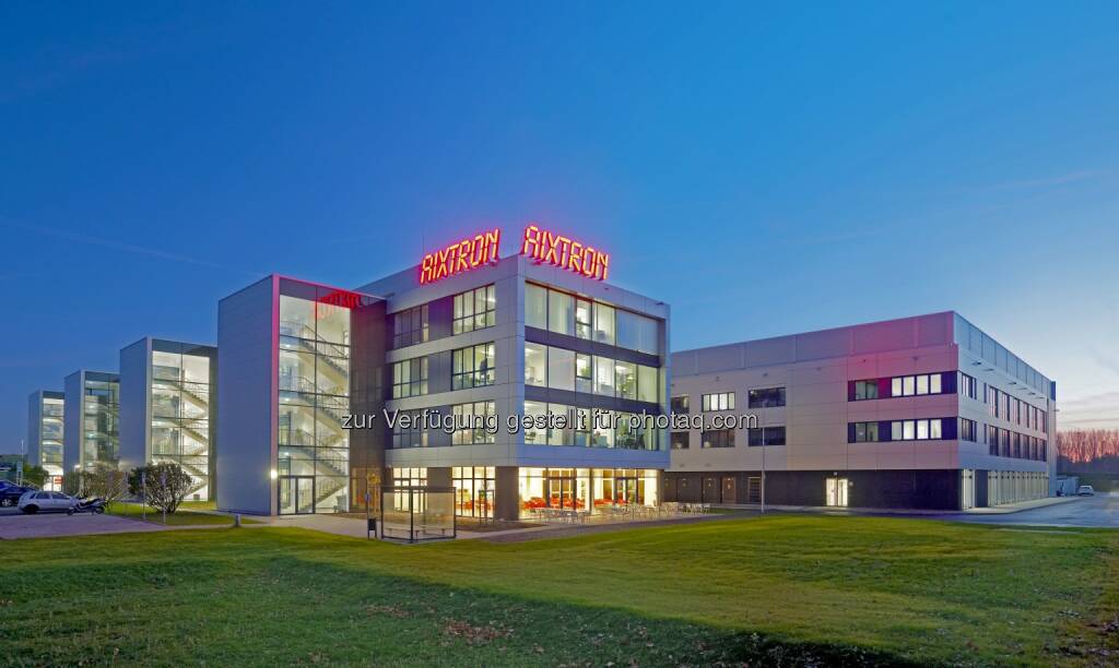 Aixtron R&D Center in Herzogenrath/Aachen, Germany (Quelle: http://www.aixtron.com/en/press/media-center/downloads/ ), © Aussender (13.01.2015) 