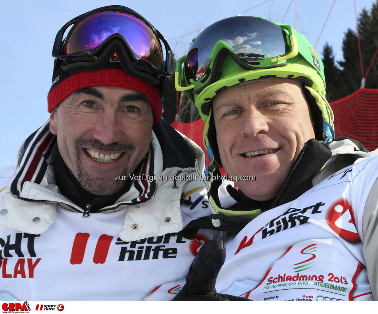 Luc Alphand und Didier Cuche. Foto: GEPA pictures/ Hans Simonlehner