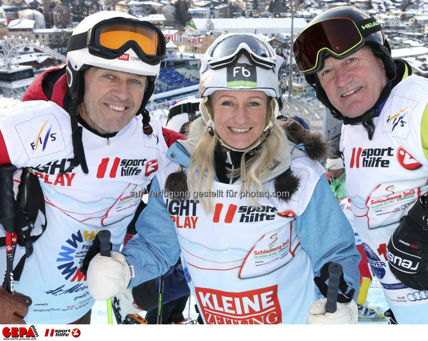 Bernhard Russi, Renate Goetschl und Franz Klammer. Foto: GEPA pictures/ Hans Simonlehner