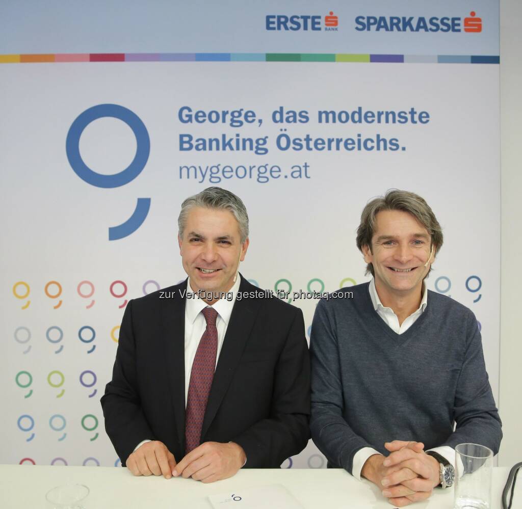 Peter Bosek, Boris Marte, Erste Bank, © Erste Bank (16.01.2015) 