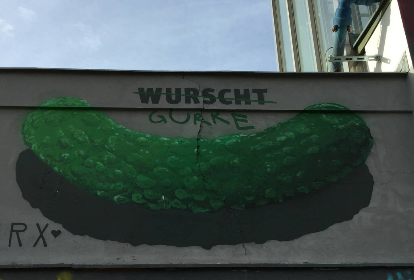 Wurscht Gurke Wurst