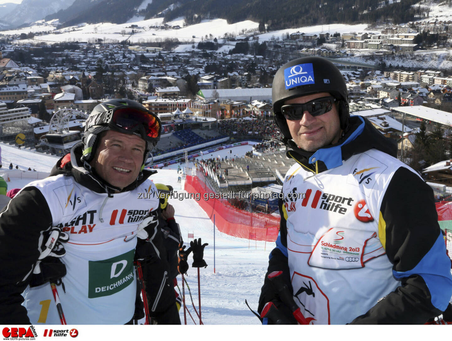 Armin Assinger und Stephan Eberharter. Foto: GEPA pictures/ Hans Simonlehner