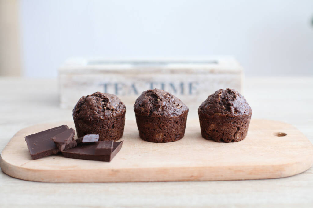 Muffins, Muffin, Schokolade http://www.shutterstock.com/de/pic-244675369/stock-photo-chocolate-muffins-on-wooden-board-tea-time.html, © www.shutterstock.com (18.01.2015) 