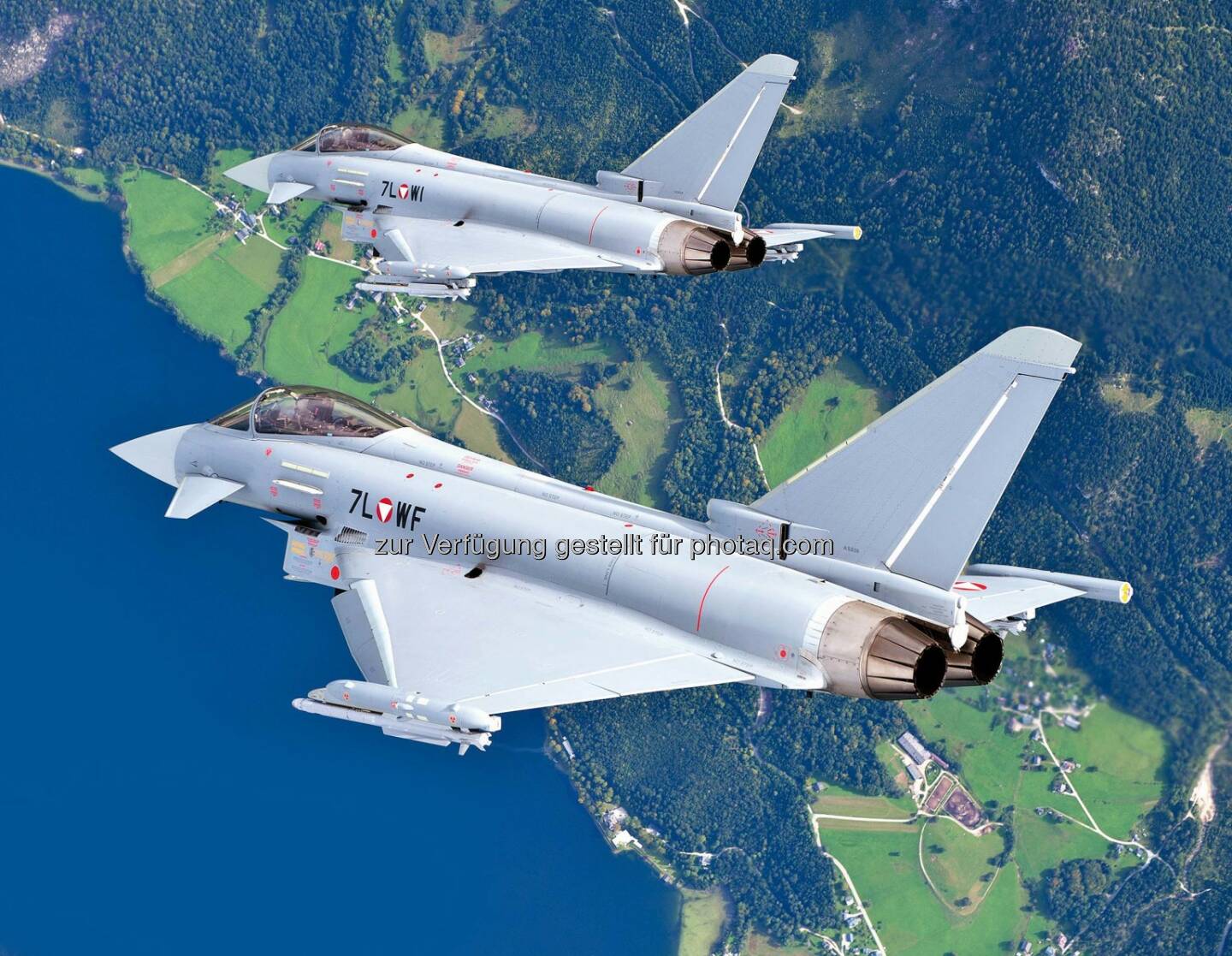 Eurofighter Jagdflugzeug GmbH: Eurofighter sichern Luftraum während des Weltwirtschaftsforums 2015 in Davos