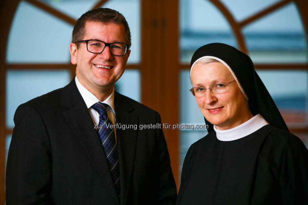 Sabine Zoitl und Andreas Achrainer: Hartmannspital - Franziskanerinnen von der christlichen Liebe: Hartmannspital feiert 150 – jähriges Jubiläum: seit 1865 eine Oase der Heilung in Wien, © Aussendung (22.01.2015) 