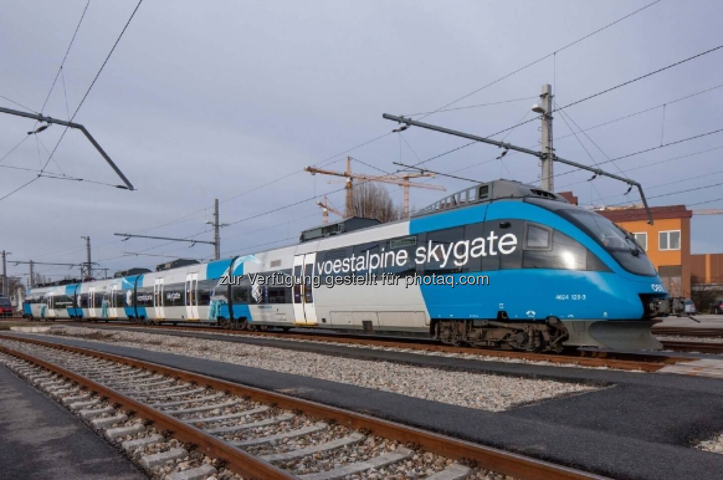 ÖBB und voestalpine unterstreichen Kooperation - Präsentation und Taufe des Kooperationszuges am Bahnhof Schladming im Rahmen der Alpinen Ski-WM in Schladming