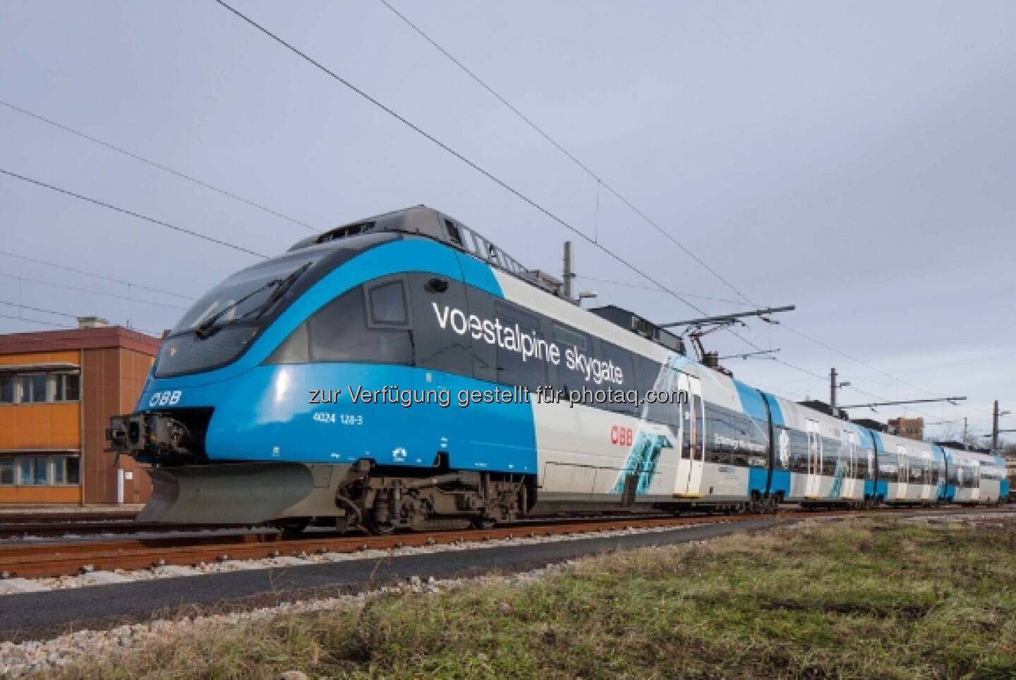 ÖBB und voestalpine unterstreichen Kooperation - Präsentation und Taufe des Kooperationszuges am Bahnhof Schladming im Rahmen der Alpinen Ski-WM in Schladming