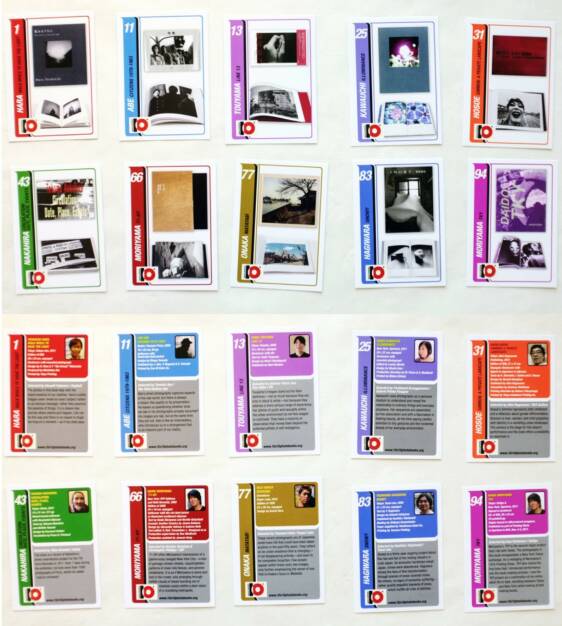 10x10 Japanese Photobooks Trading Cards - Set #1, 10x10 Photobooks / ICP 2014, Cards, http://josefchladek.com/book/10x10_japanese_photobooks_trading_cards_-_set_1, © (c) josefchladek.com (25.01.2015) 