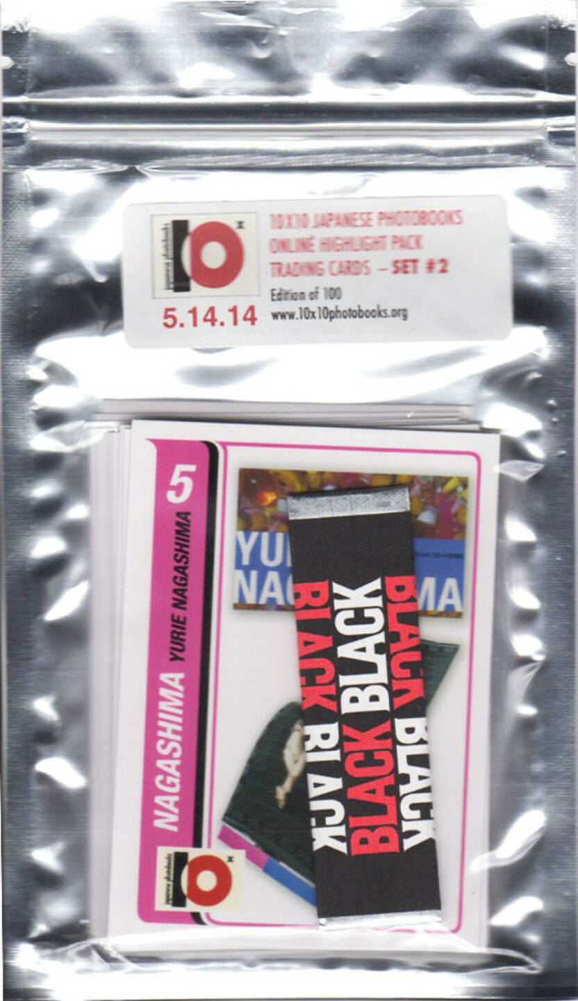 10x10 Japanese Photobooks Trading Cards - Set #2, 10x10 Photobooks / ICP 2014, Front, http://josefchladek.com/book/10x10_japanese_photobooks_trading_cards_-_set_2