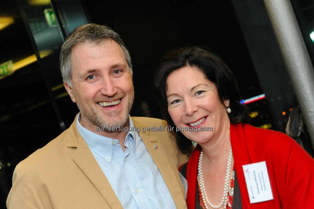 café+co-Manager Herbert Rieser, Raiffeisenverband-Managerin Constanze Harczula, © leisure.at/Sabine Klimpt (28.01.2015) 