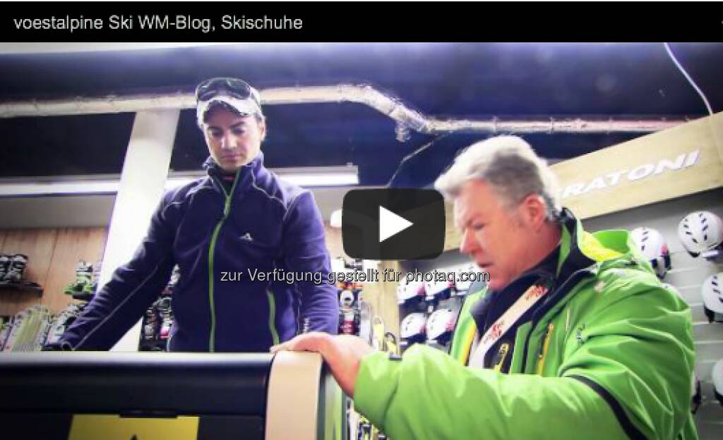Der beste Ski nützt einem nichts, wenn der Skischuh schlecht sitzt. Wie wichtig ein perfekt angepasster Skischuh wirklich ist und welche Innovation es dazu aus dem Hause Fischer gibt, erklären uns der ehemalige Skirennläufer Stephan Görgl und Alois Pieber, Forschungs- und Entwicklungsleiter bei Fischer Sports http://voestalpine-wm-blog.at/2013/02/13/stephan-gorgl-und-der-perfekte-skischuh/#.URtru47aK_Q
, © <a href=