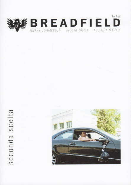 Gerry Johansson / Allegra Martin - Breadfield - Second Choice, Breadfield Press 2014, Cover - http://josefchladek.com/book/gerry_johansson_allegra_martin_-_breadfield_-_second_choice, © (c) josefchladek.com (02.02.2015) 