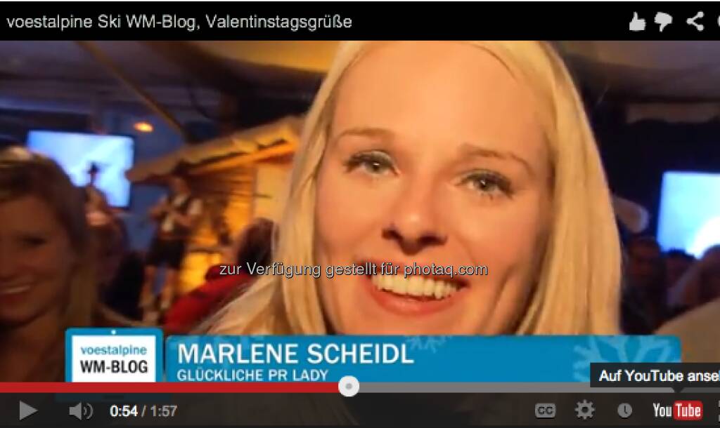 Marlene Scheidl (Ex-Kollegin beim Börse Express) mit Valentinstags-Grüssen http://voestalpine-wm-blog.at/2013/02/14/liebesgefluster-in-schlaming/#.URz8B47aK_Q, © <a href=