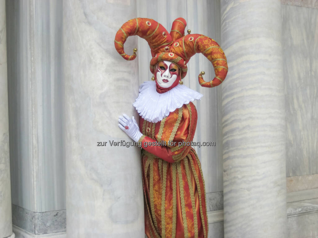 Karneval, Venedig, Maske, Verkleidung, Fasching, Clown, <a href=http://www.shutterstock.com/gallery-2791768p1.html?cr=00&pl=edit-00>Ammonite</a> / <a href=http://www.shutterstock.com/editorial?cr=00&pl=edit-00>Shutterstock.com</a>, Ammonite / Shutterstock.com (17.02.2015) 