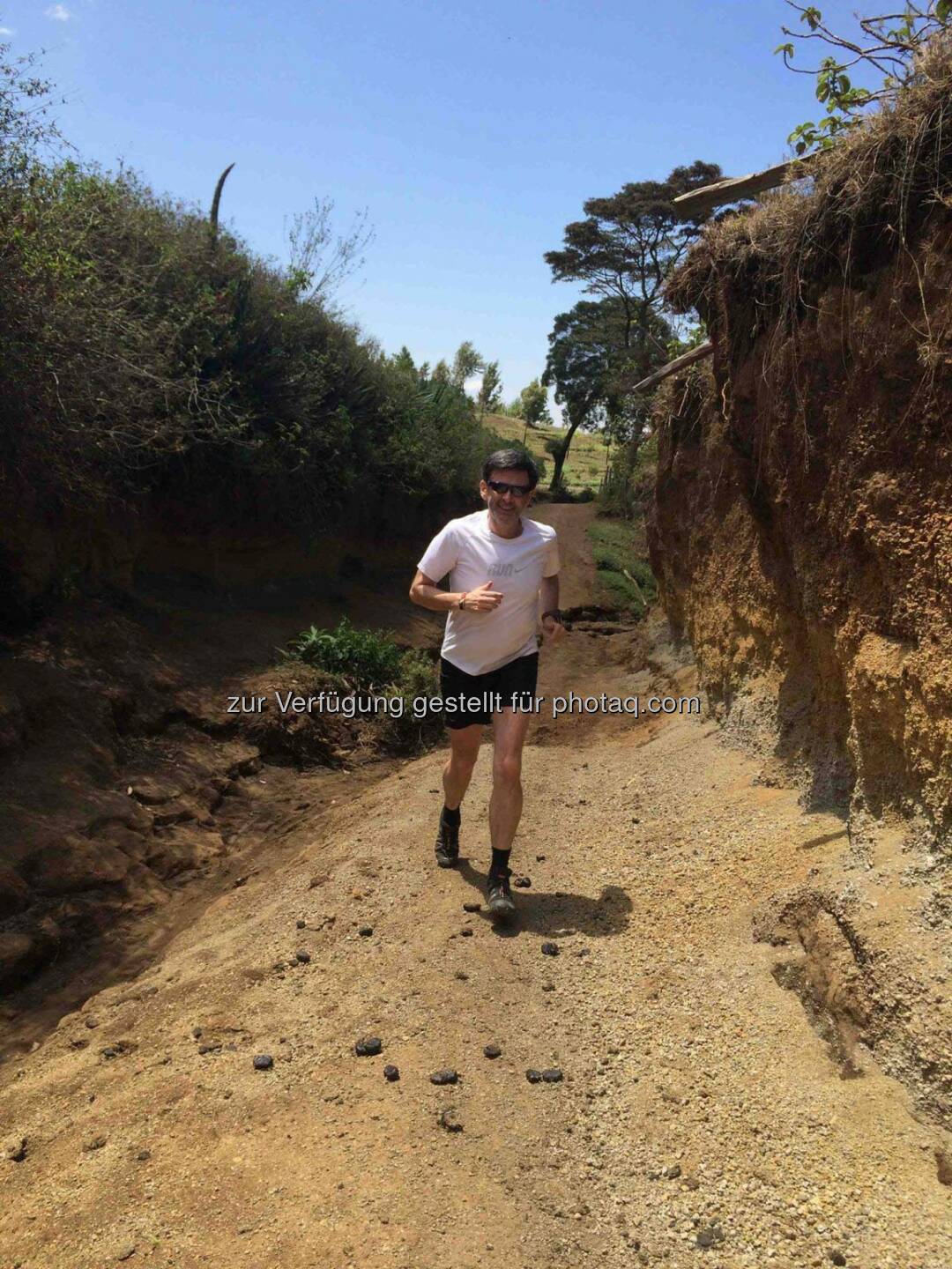 Thomas Kratky, Laufen in Kenia