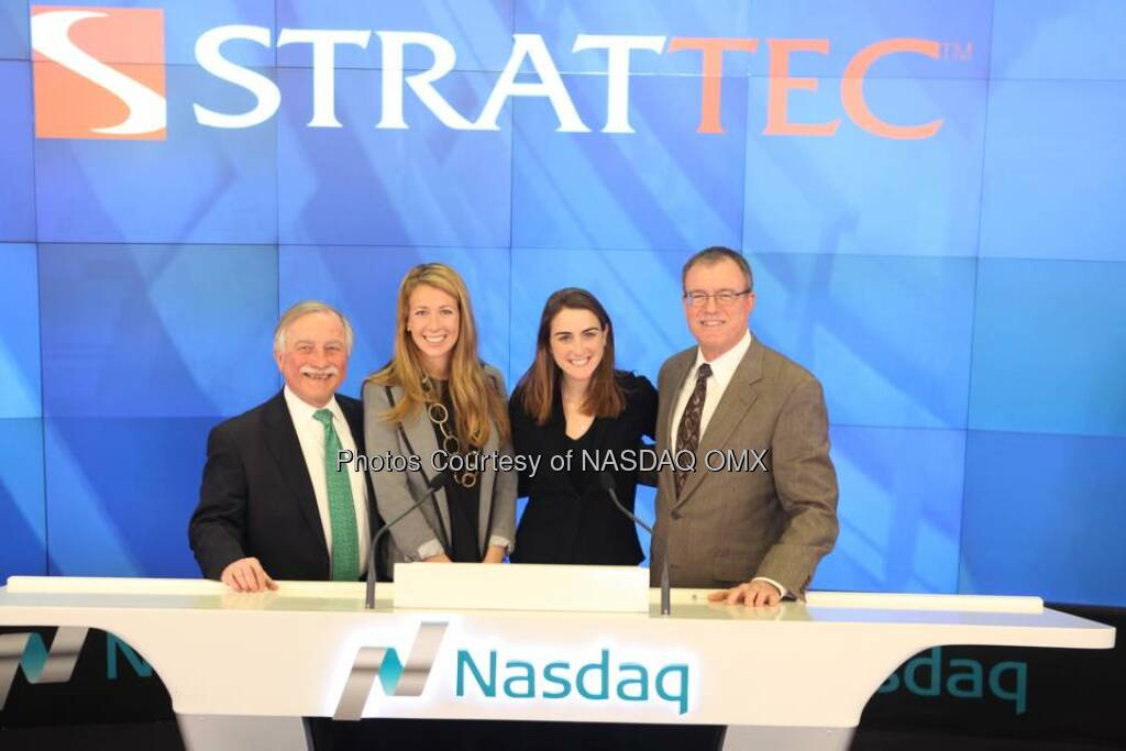 STRATTEC Security Corporation rang the Nasdaq Closing Bell $STRT  Source: http://facebook.com/NASDAQ (24.02.2015) 