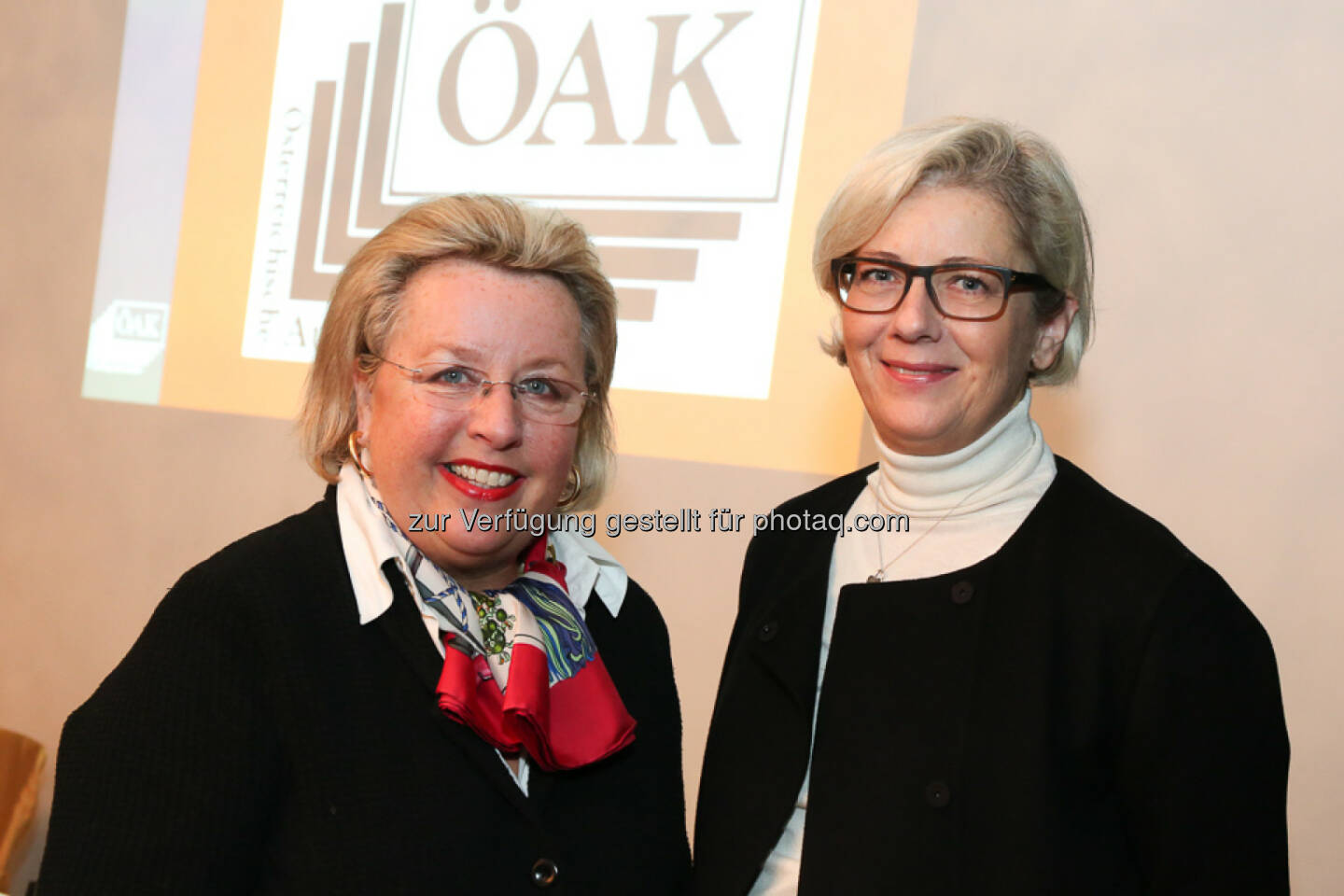 Sibylle Callagy (Präsidentin ÖAK), Friederike Müller-Wernhart (CEO Mindshare): Österreichische Auflagenkontrolle: Erstmalige Ausweisung von ePaper in der ÖAK
